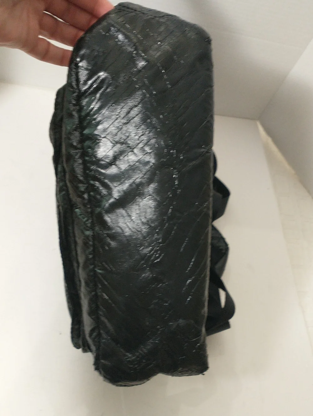 Kipling Backpack To Satchel Convertible, Black Patent, Laptop Pouch, Quality